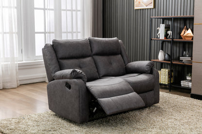 Cavsey 2 Seater Sofa Grey  (Recliner)