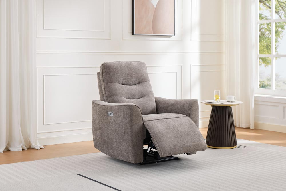 Cavendish 2 Seater Sofa Grey (Power Recliner)