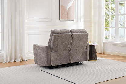 Cavendish 2 Seater Sofa Grey (Power Recliner)