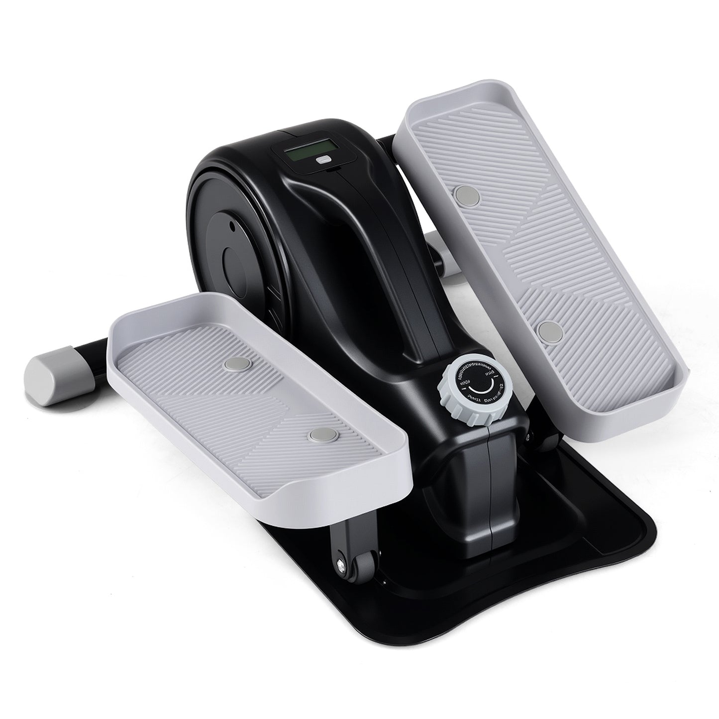 Under Desk Elliptical Pedal Exerciser with Forward-Black