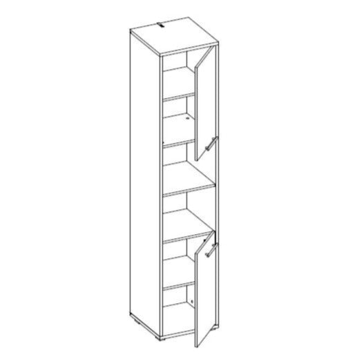 CP-08 Tall Storage Cabinet for Vertical Wall Bed Concept Pro