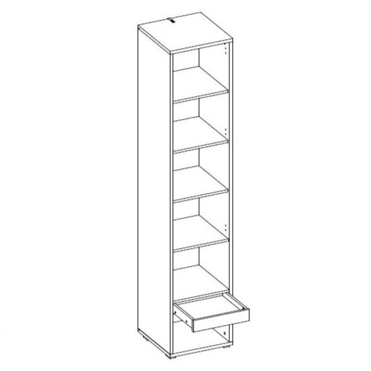 CP-07 Tall Storage Cabinet for Vertical Wall Bed Concept Pro