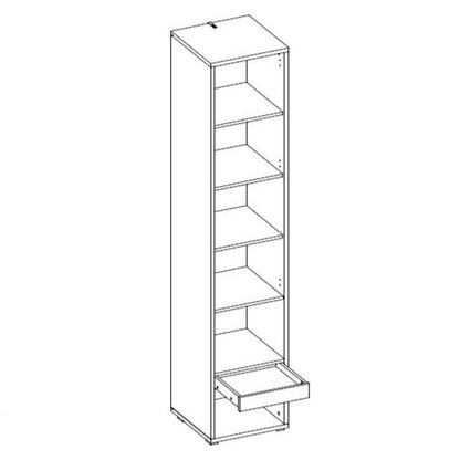 CP-07 Tall Storage Cabinet for Vertical Wall Bed Concept Pro