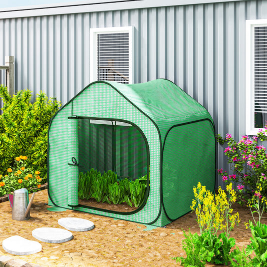 Szklarnia typu pop-up Outsunny 150 x 148 cm - zielona