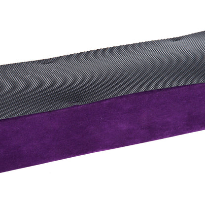 HOMCOM 2.1M 7FT Gymnastics Folding Balance Beam Home Gym Training Exercise Sports - Purple