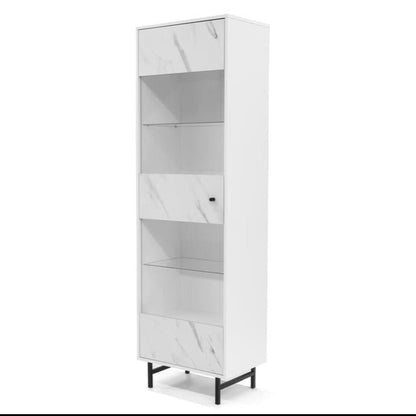 Veroli 04 Tall Display Cabinet 60cm