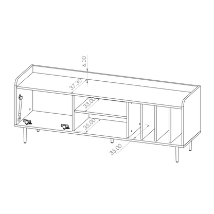 Vasina 08 TV Cabinet 150cm