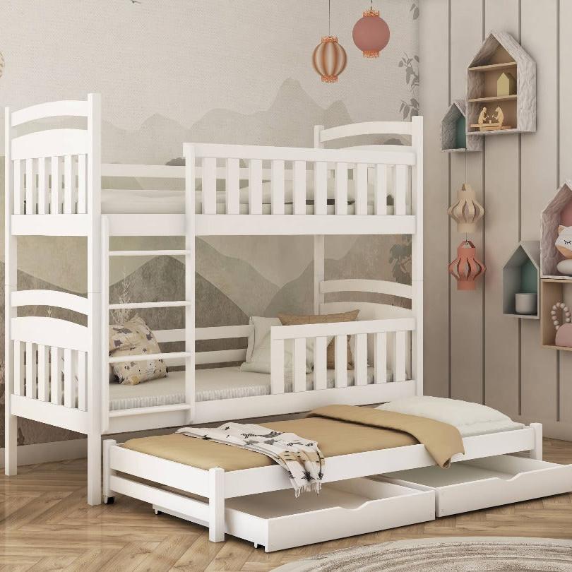 Winchester Viki Bunk Bed with Trundle and Storage