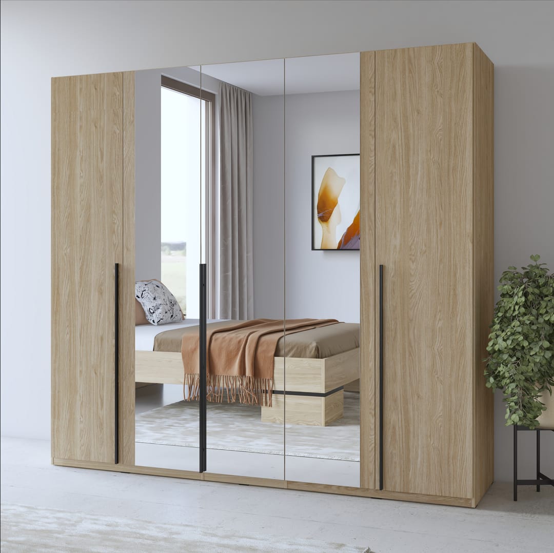 Violla Hinged Door Wardrobe 225cm