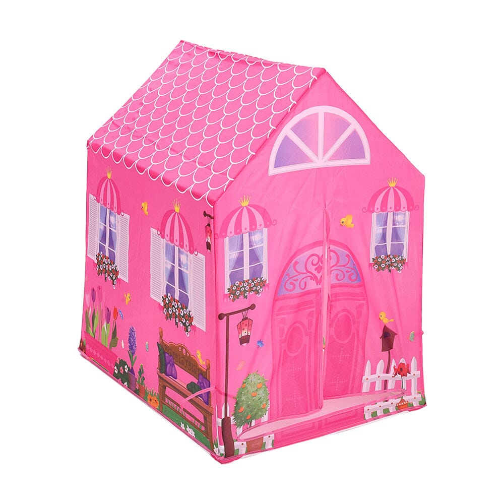 Girls Play Tent Pink Princess Castle Portable Playhouse