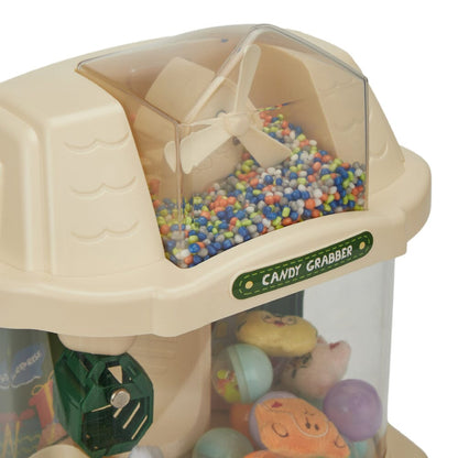 Household Mini Claw Machine with Game Coins-Green