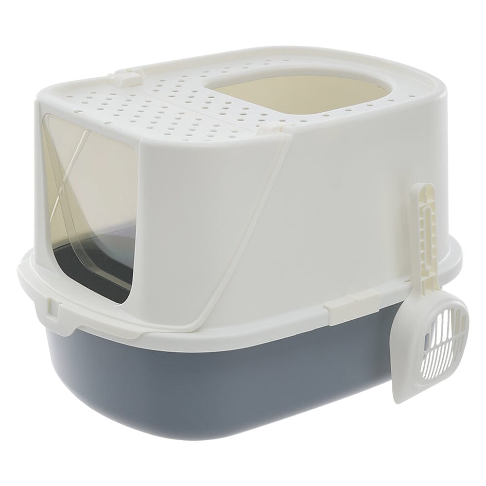 Large Hooded Cat Litter Box with Scoop