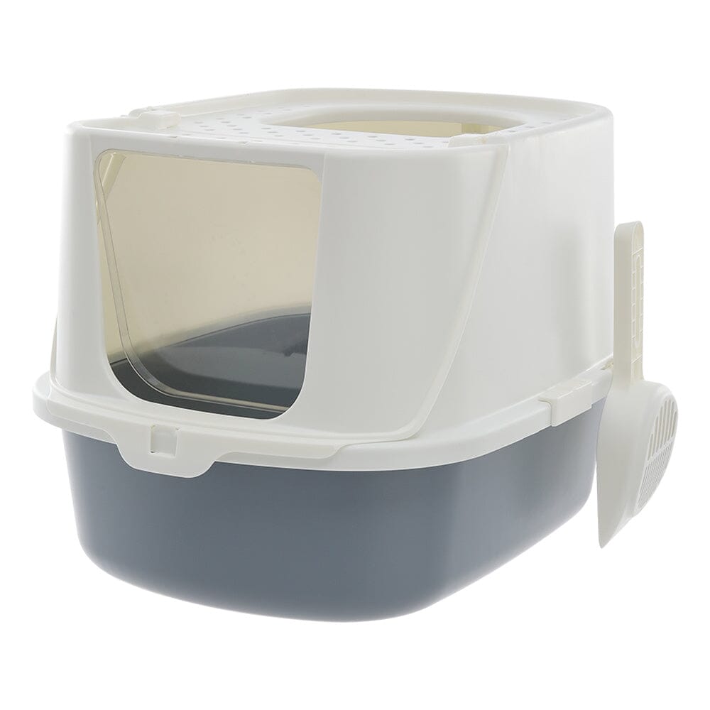 Large Hooded Cat Litter Box with Scoop