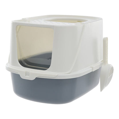Large Hooded Cat Litter Box with Scoop