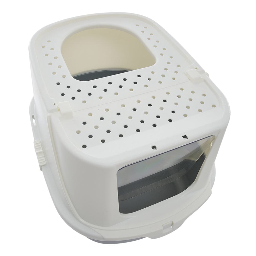 Large Hooded Cat Litter Box with Scoop