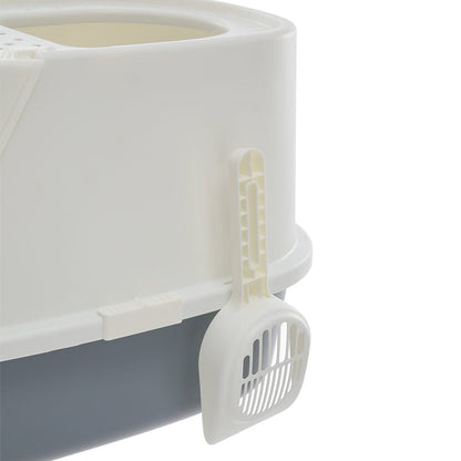 Large Hooded Cat Litter Box with Scoop