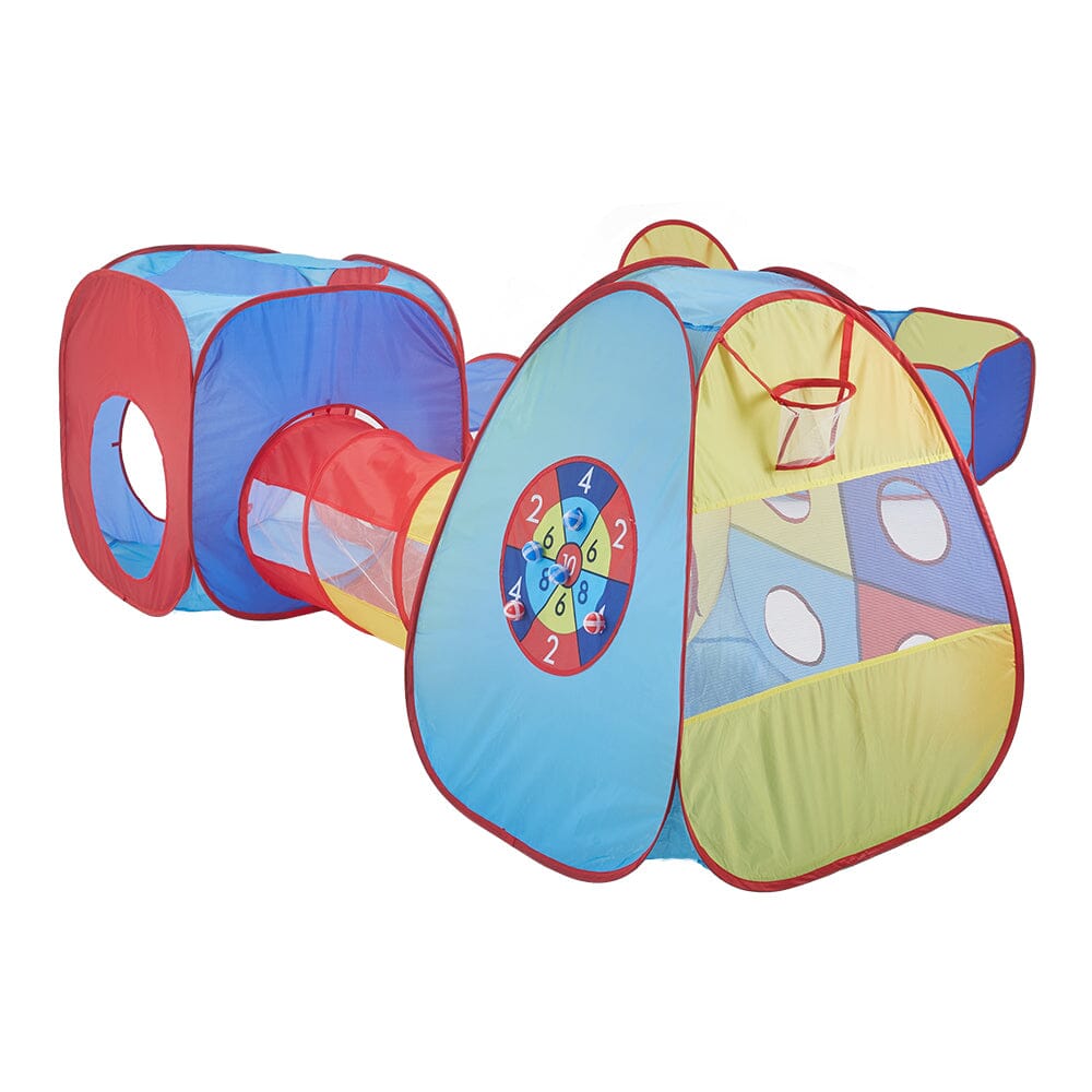 5 in 1 Pop-Up Ball Pit Tunnel Combos with Velcro Balls