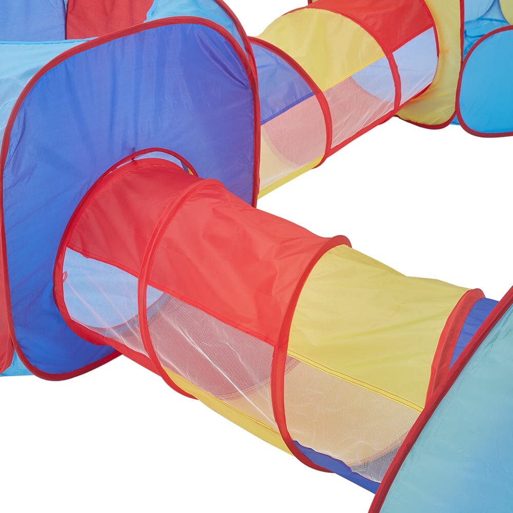 5 in 1 Pop-Up Ball Pit Tunnel Combos with Velcro Balls