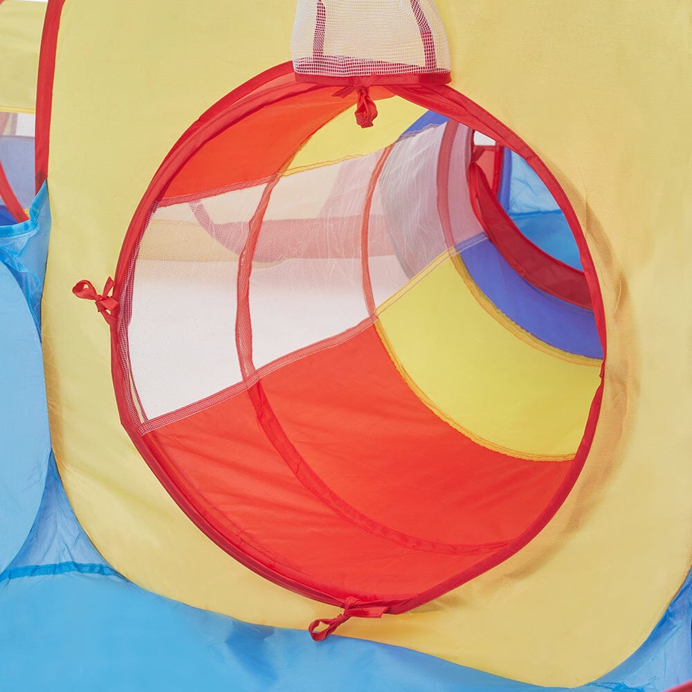 5 in 1 Pop-Up Ball Pit Tunnel Combos with Velcro Balls