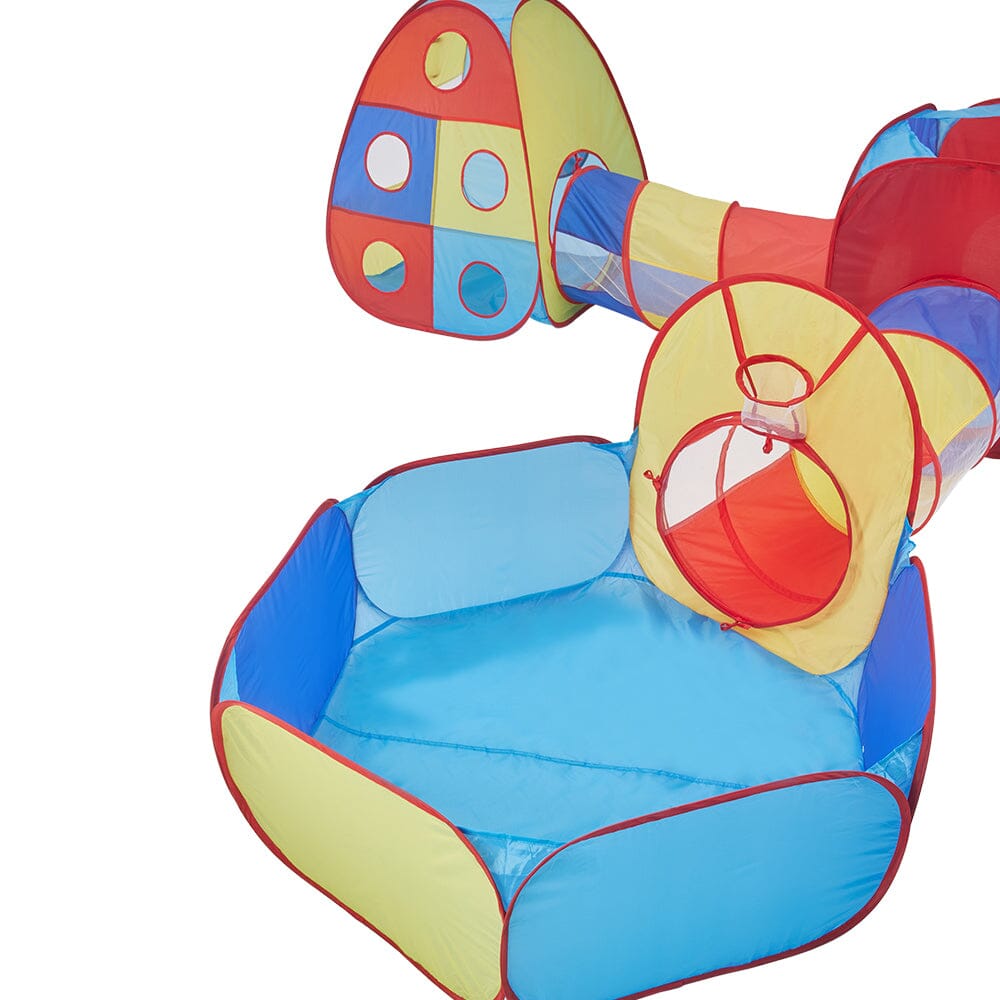 5 in 1 Pop-Up Ball Pit Tunnel Combos with Velcro Balls