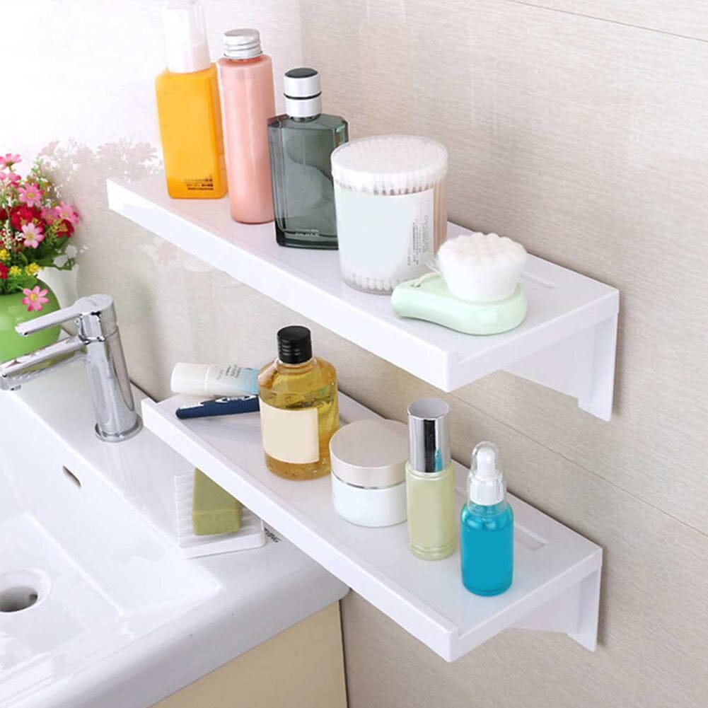 Bathroom Self-Adhesive Shelf Waterproof Shower Rack