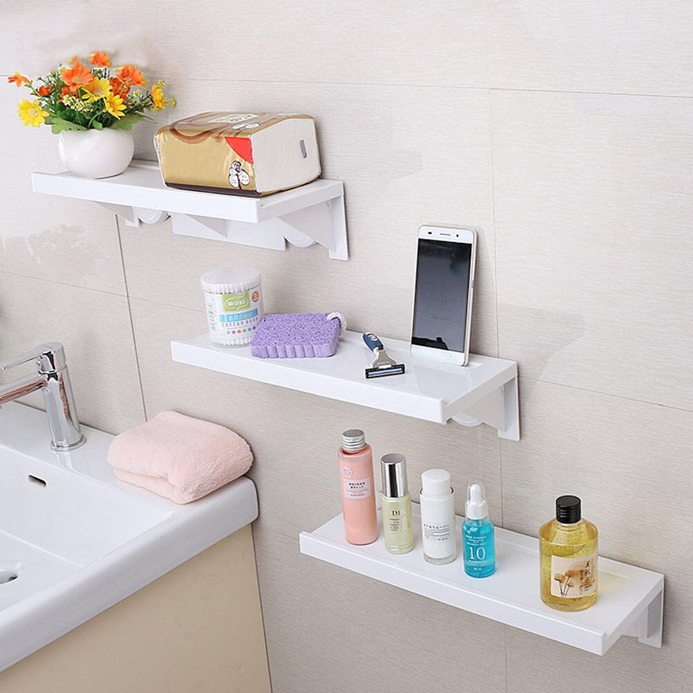 Bathroom Self-Adhesive Shelf Waterproof Shower Rack