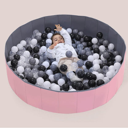 Joyful Playtime Pink Bubble Ball Pit for Kids