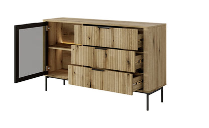 Wilson Display Sideboard Cabinet 138cm