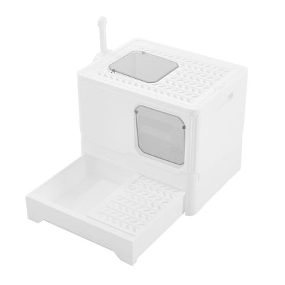 Anti Splash Enclosed Cat Litter Box