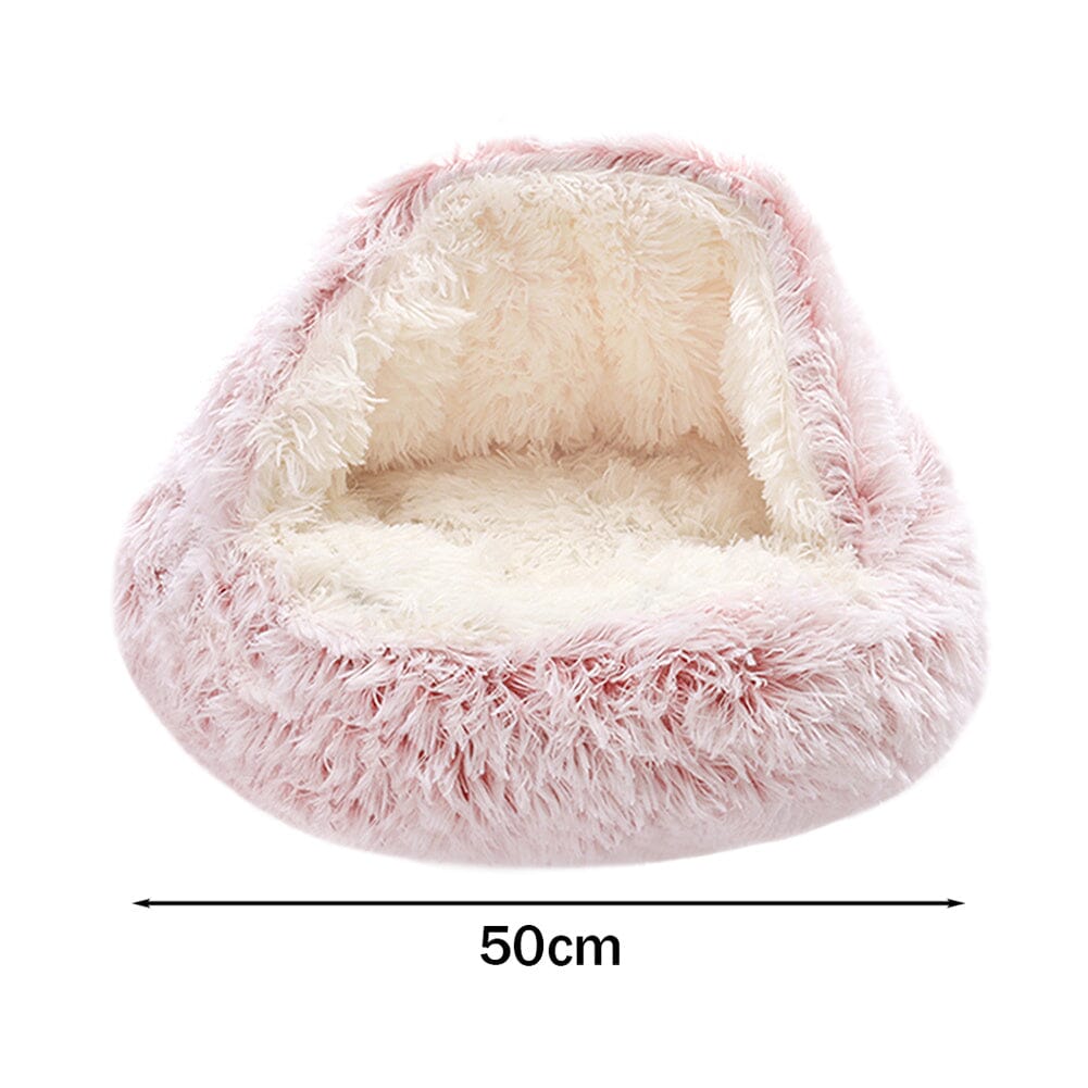 Soft Plush Pet Bed for Cats and Dogs