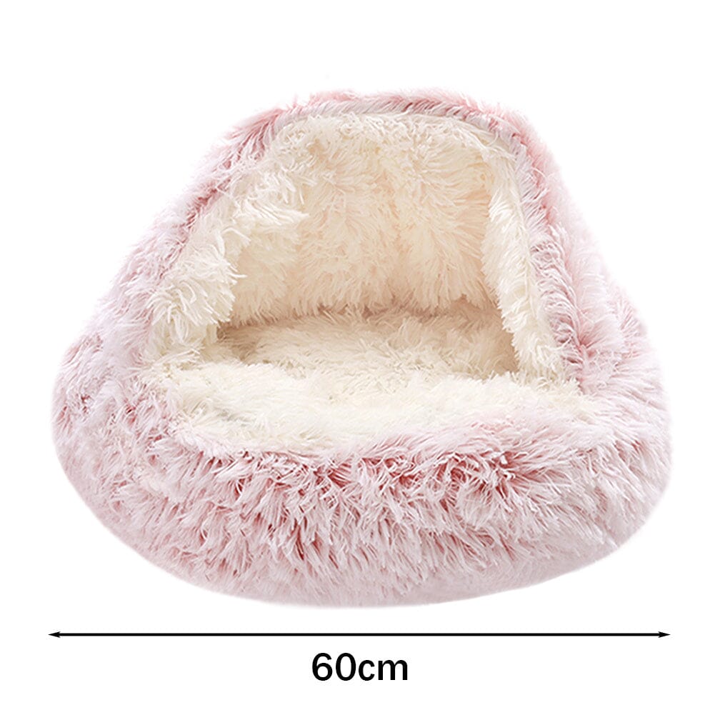 Soft Plush Pet Bed for Cats and Dogs