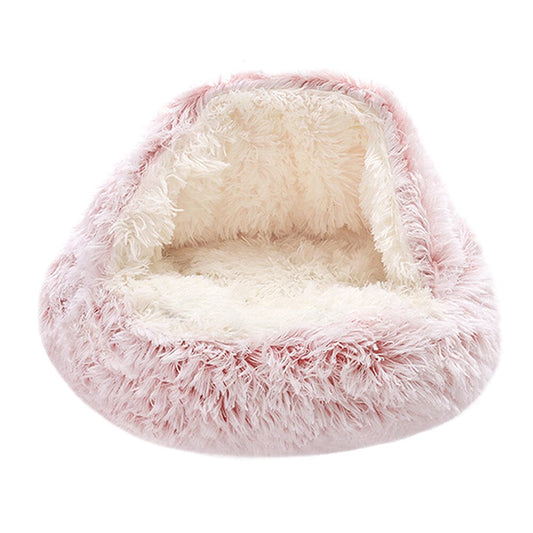 Soft Plush Pet Bed for Cats and Dogs