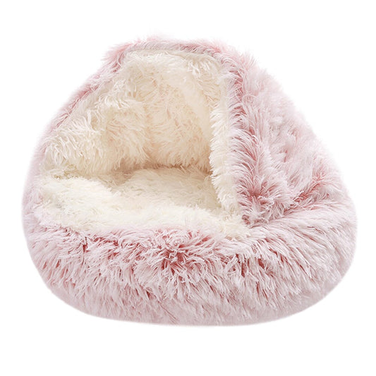 Soft Plush Pet Bed for Cats and Dogs
