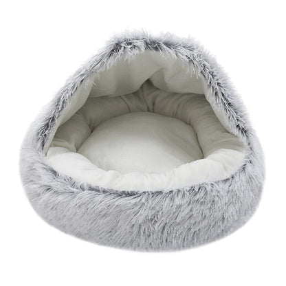 Soft Plush Pet Bed for Cats and Dogs