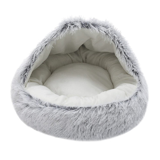 Soft Plush Pet Bed for Cats and Dogs