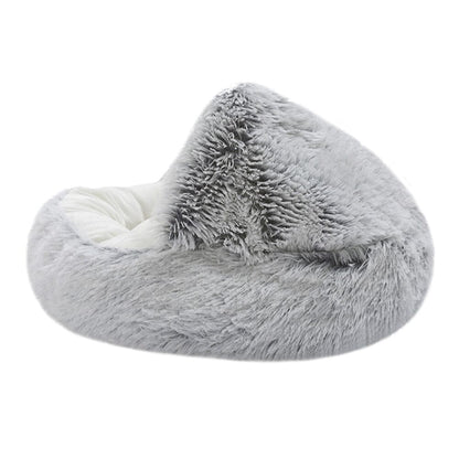 Soft Plush Pet Bed for Cats and Dogs
