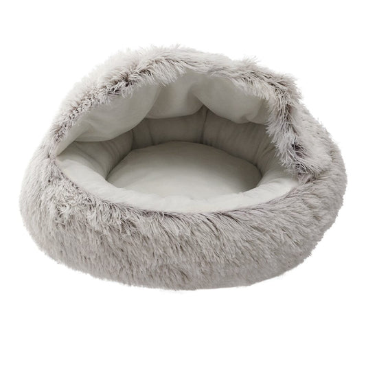 Soft Plush Pet Bed for Cats and Dogs