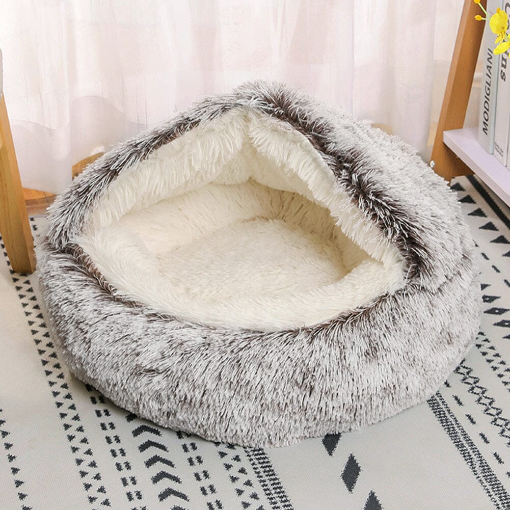 Soft Plush Pet Bed for Cats and Dogs
