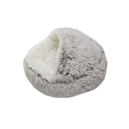 Soft Plush Pet Bed for Cats and Dogs