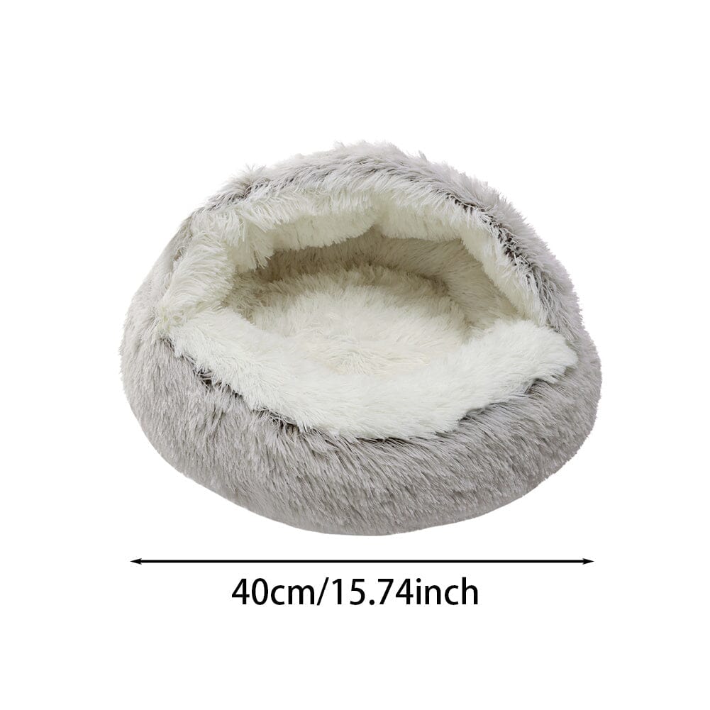 Soft Plush Pet Bed for Cats and Dogs