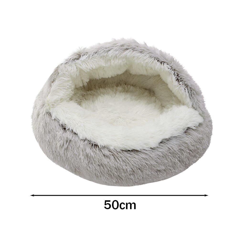 Soft Plush Pet Bed for Cats and Dogs