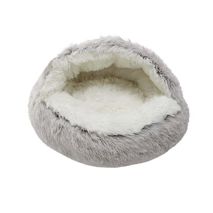 Soft Plush Pet Bed for Cats and Dogs