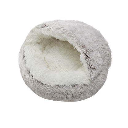 Soft Plush Pet Bed for Cats and Dogs
