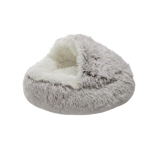 Soft Plush Pet Bed for Cats and Dogs