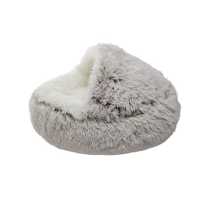 Soft Plush Pet Bed for Cats and Dogs