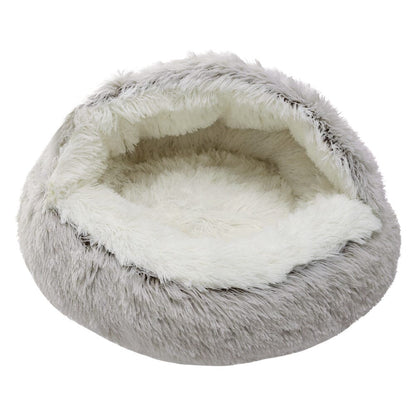 Soft Plush Pet Bed for Cats and Dogs