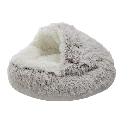 Soft Plush Pet Bed for Cats and Dogs