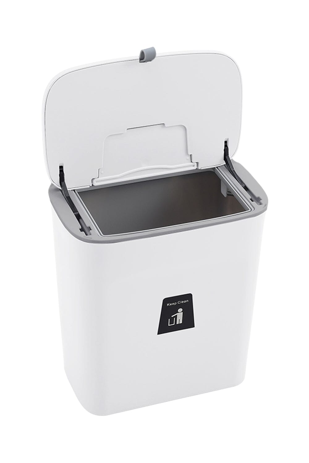 Practical 9L PP Primary Material Trash Can with Ring