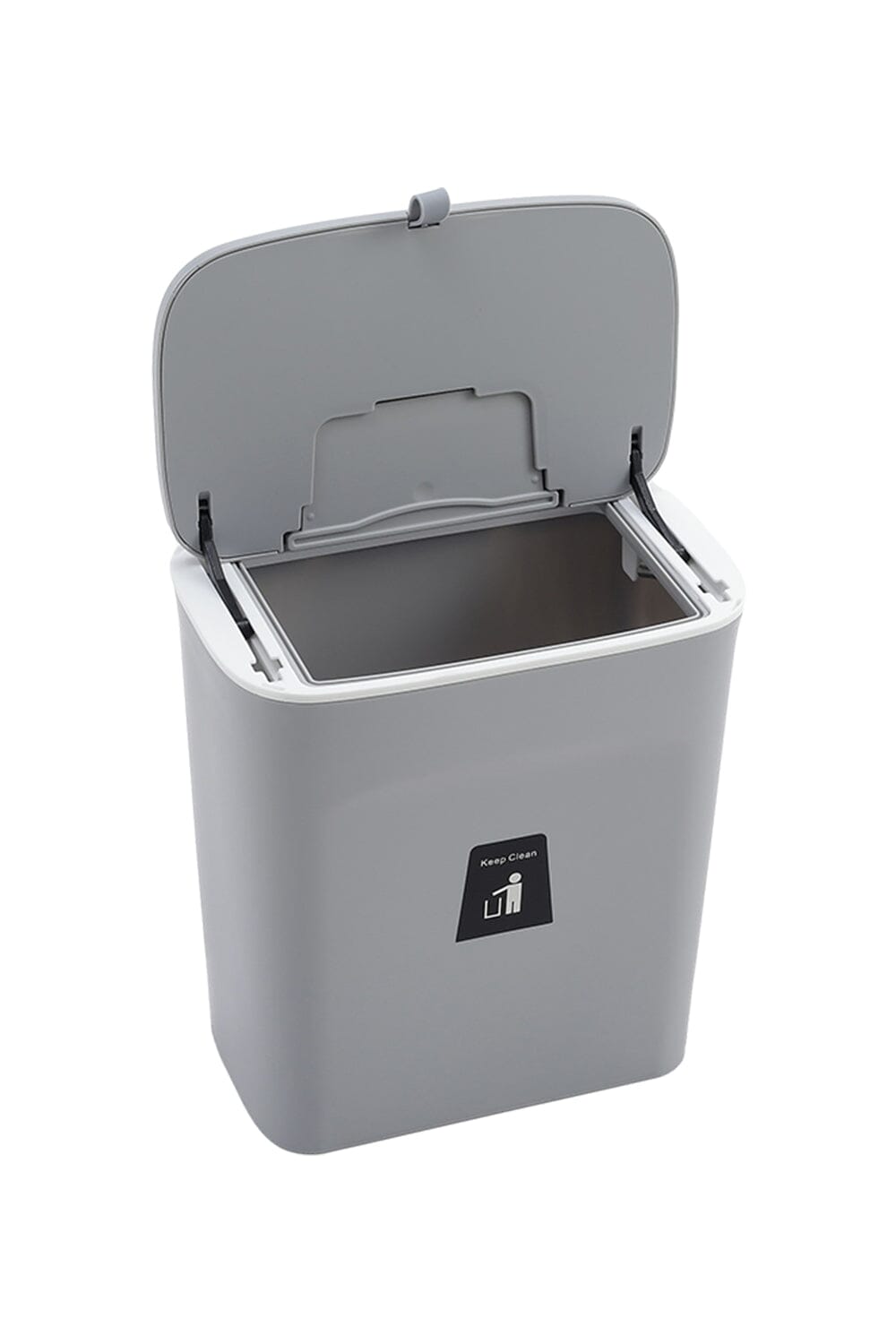 Practical 9L PP Primary Material Trash Can with Ring
