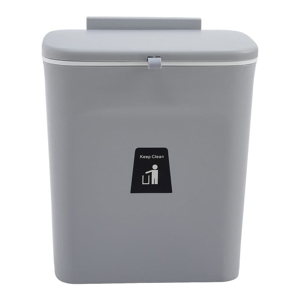 Practical 9L PP Primary Material Trash Can with Ring